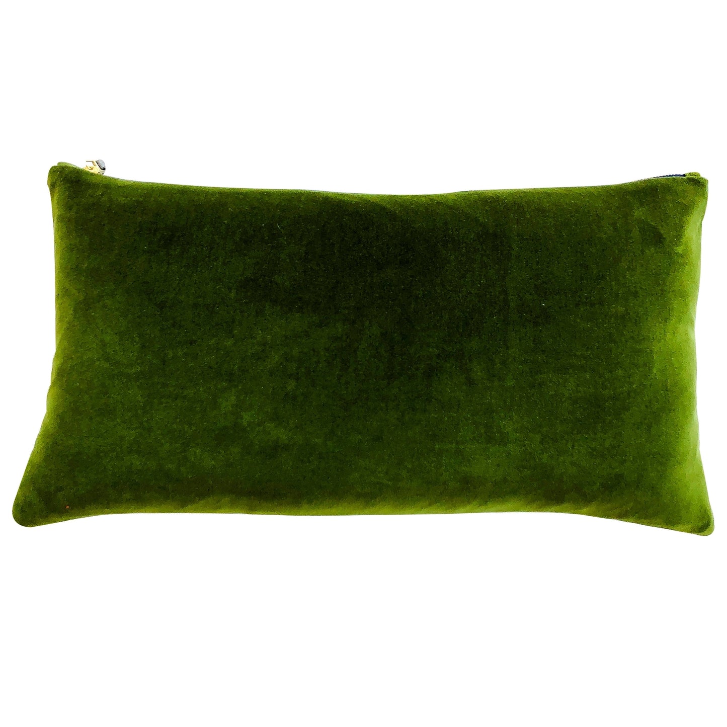 Evergreen Cotton Velvet Pillow 10" X 20"