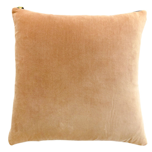 Cashmere Cotton Velvet Pillow 20" X 20"
